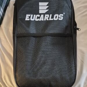 Eucarlos Pickle Ball Paddles, Ball, Carrying Case And Full Instructions For Game